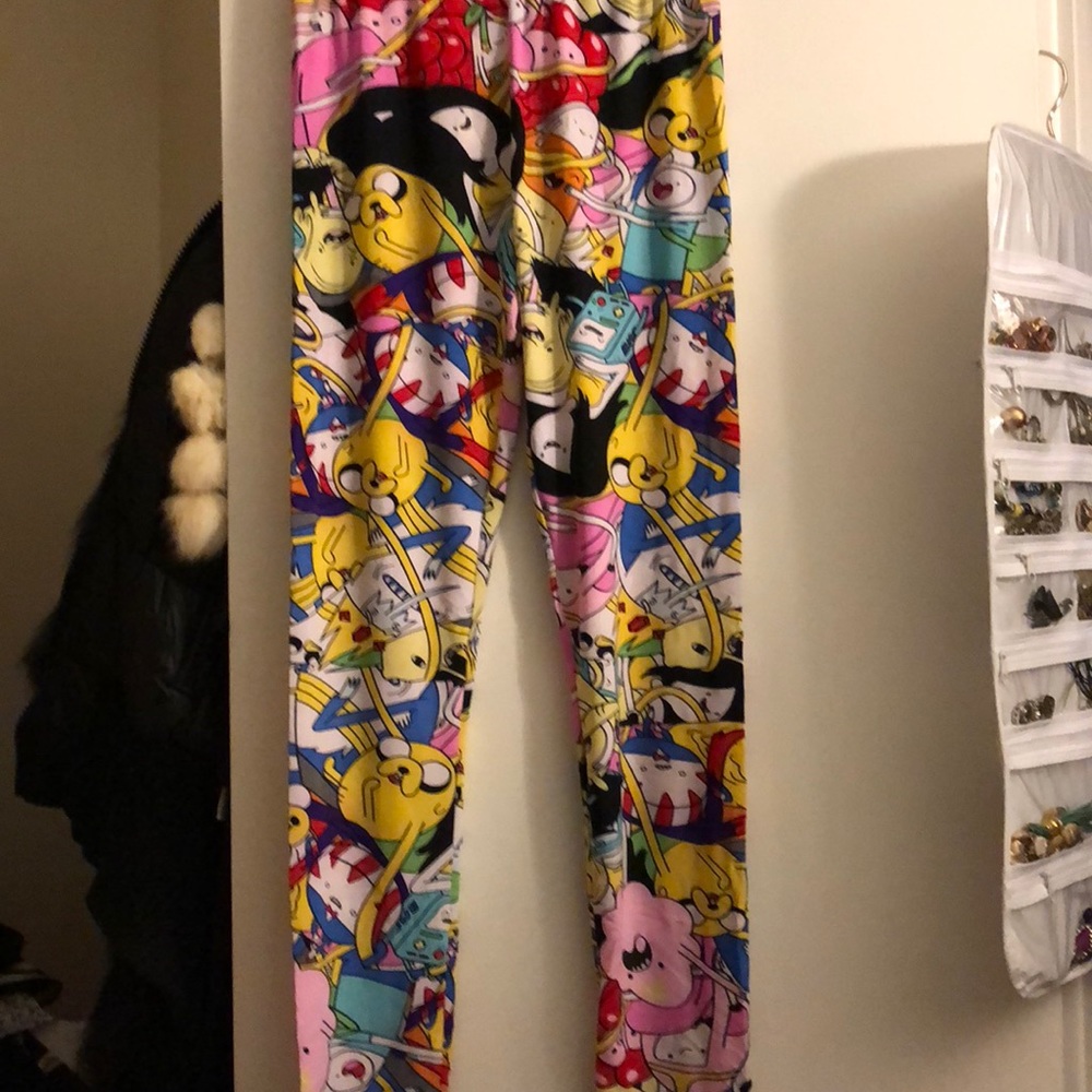 Adventure time polyester leggings EDM